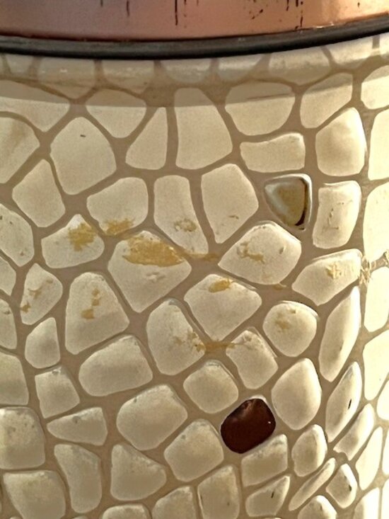 Vintage Tin Weibro Chicago U.S.A. Strawberries Grapes Cherries Mosaic - Picture 11 of 11